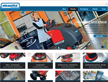 Tablet Screenshot of cleanfix.cz