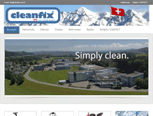 Tablet Screenshot of cleanfix.com.tr